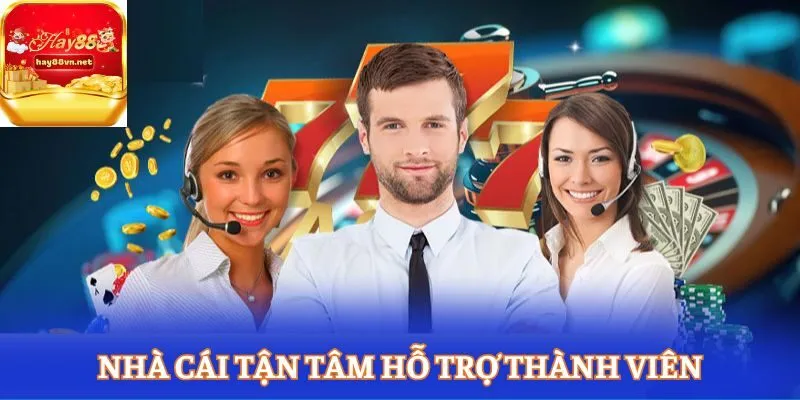 Nhà cái tận tâm hỗ trợ thành viên